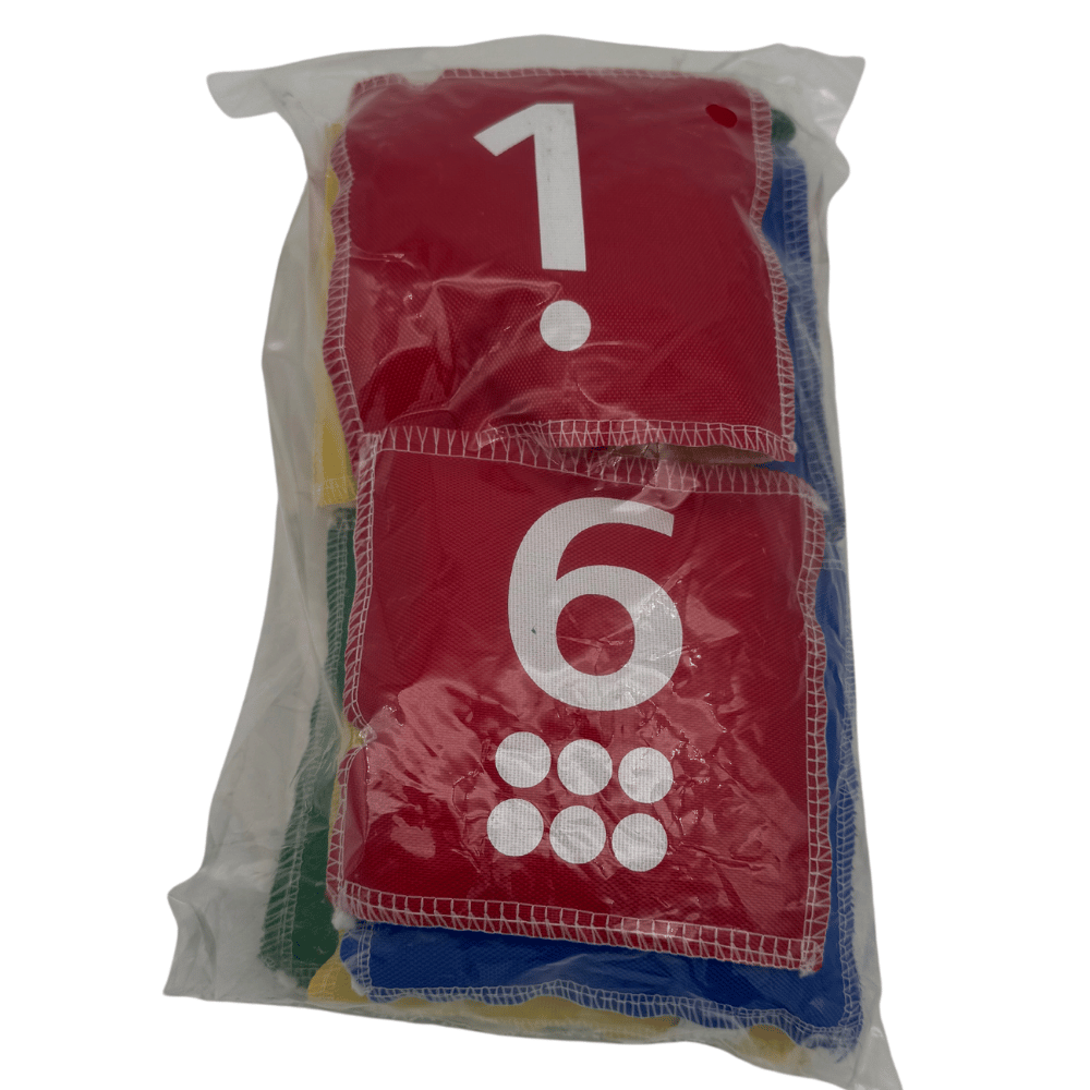 10 Numbered Bean Bags