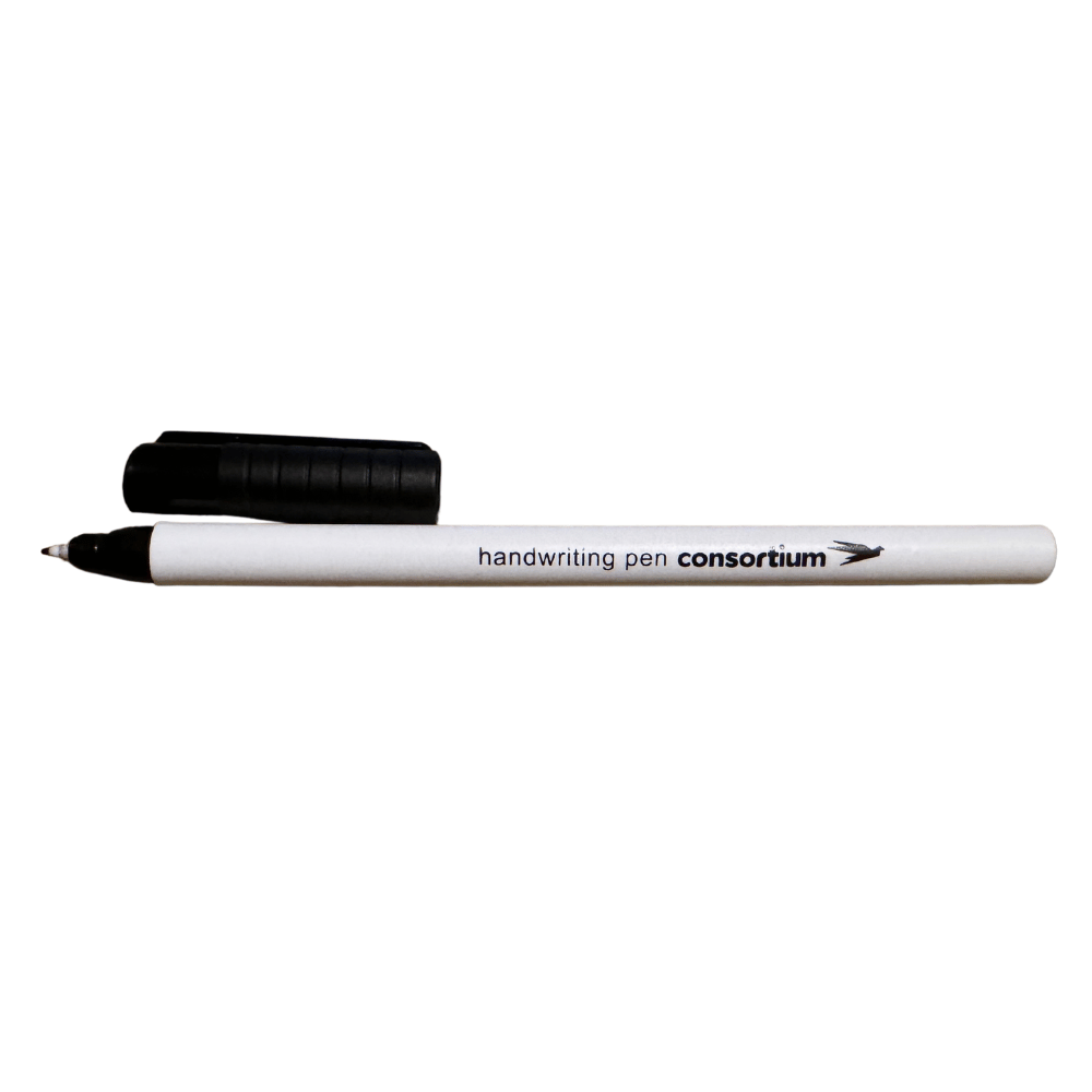 50 Black Handwriting Pens