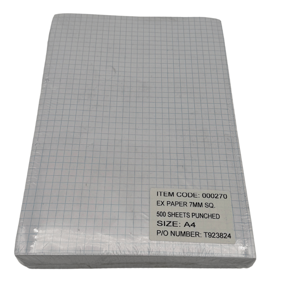A4 7mm SQ Paper (500 Sheets)