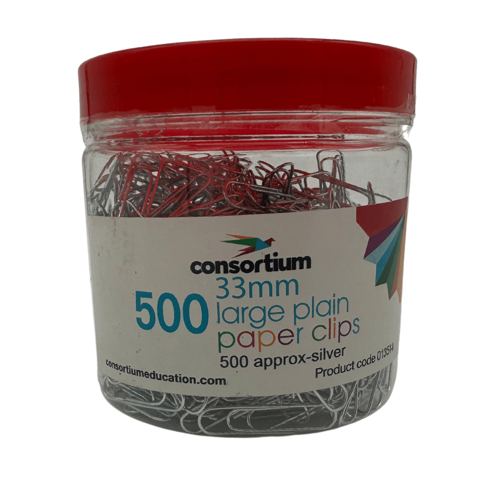 500 Paper Clips 33mm