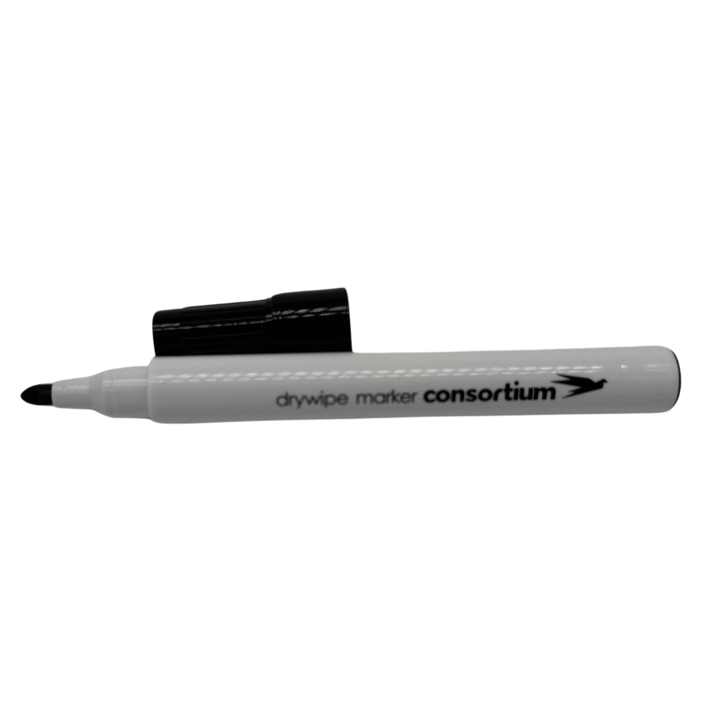 48 Drywipe Markers (Black)
